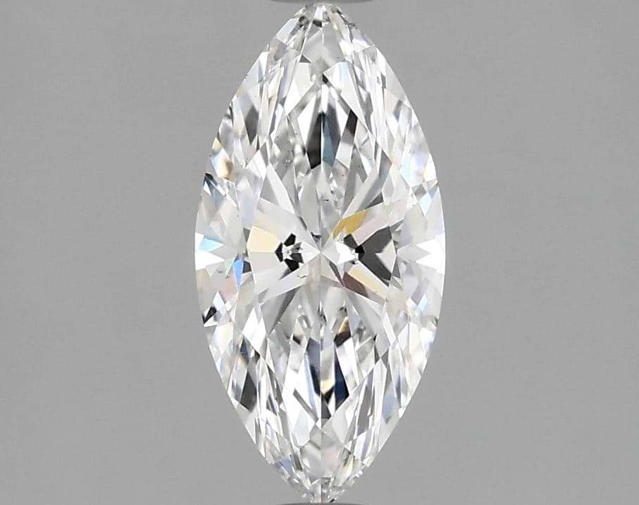 1.08 Carat Marquise Shaped Excellent Cut VS2 IGI Certified Lab Grown Diamond