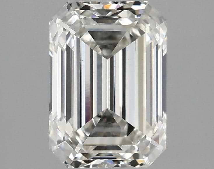 2.06 Carat Emerald Shaped Ideal Cut VS1 IGI Certified Lab Grown Diamond