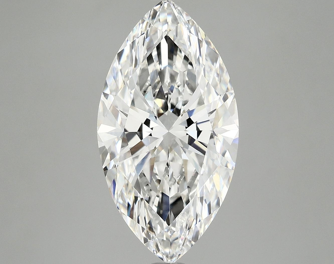 4.04 Carat Marquise Shaped Excellent Cut VVS2 IGI Certified Lab Grown Diamond