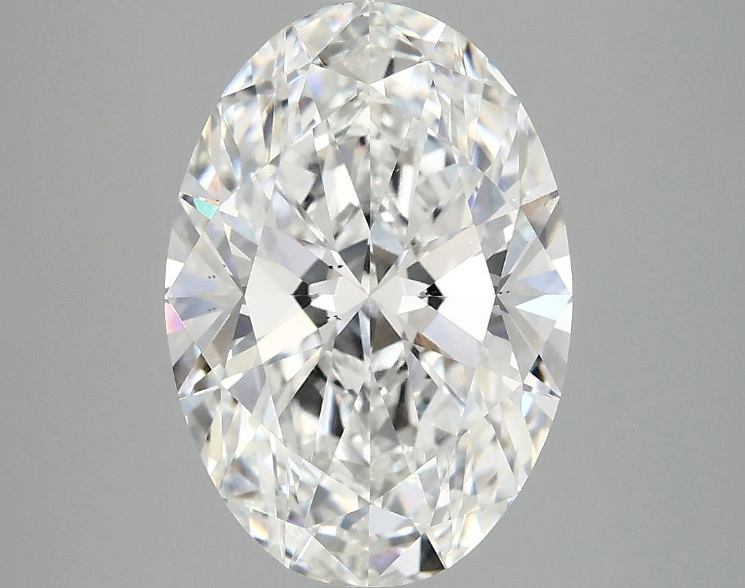 3.84 Carat Oval Shaped Ideal Cut VS2 IGI Certified Lab Grown Diamond