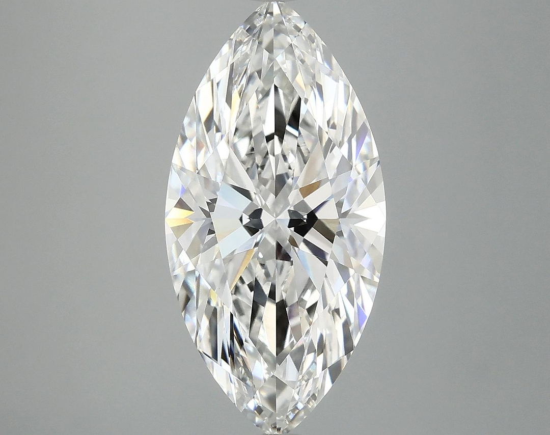 4.01 Carat Marquise Shaped Ideal Cut VVS2 IGI Certified Lab Grown Diamond