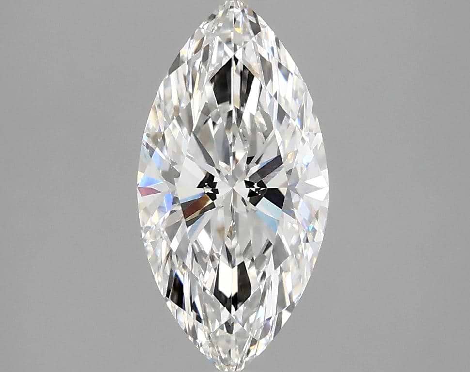 1.53 Carat Marquise Shaped Ideal Cut VVS2 IGI Certified Lab Grown Diamond