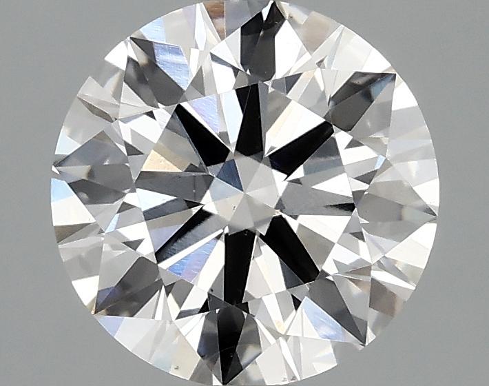 2.01 Carat Round Shaped Ideal Cut VS2 IGI Certified Lab Grown Diamond