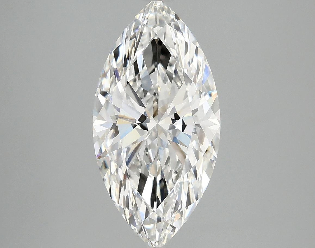 2.54 Carat Marquise Shaped Ideal Cut VVS2 IGI Certified Lab Grown Diamond