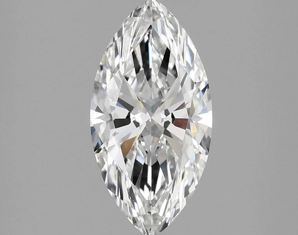 1.52 Carat Marquise Shaped Ideal Cut VS1 IGI Certified Lab Grown Diamond