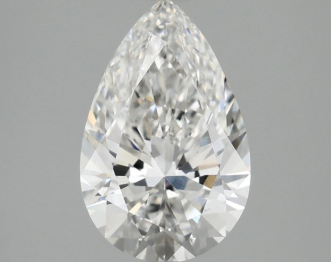 2.05 Carat Pear Shaped Ideal Cut VS1 IGI Certified Lab Grown Diamond