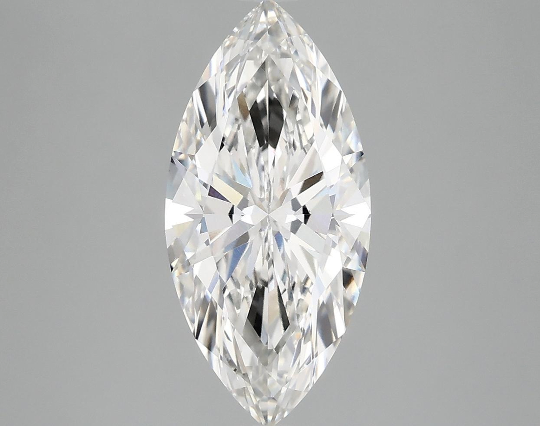 2.53 Carat Marquise Shaped Excellent Cut VVS2 IGI Certified Lab Grown Diamond