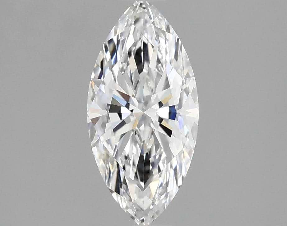 1.07 Carat Marquise Shaped Excellent Cut VVS2 IGI Certified Lab Grown Diamond