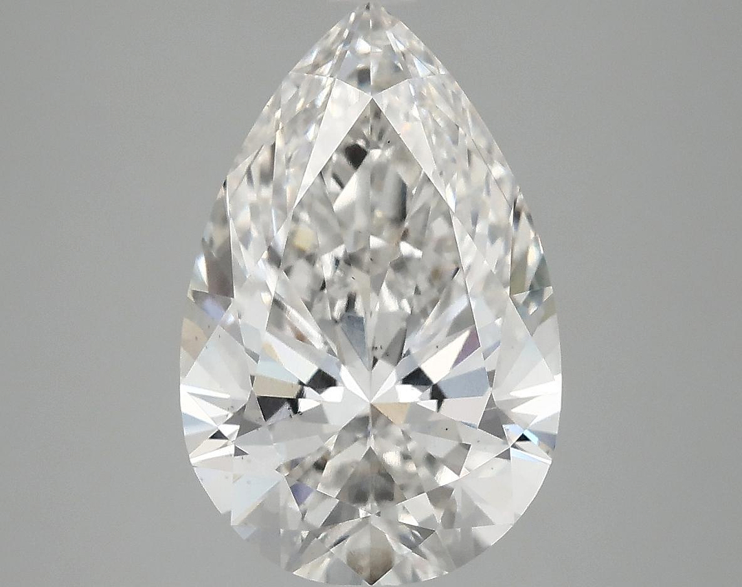 7.17 Carat Pear Shaped Ideal Cut VVS2 IGI Certified Lab Grown Diamond