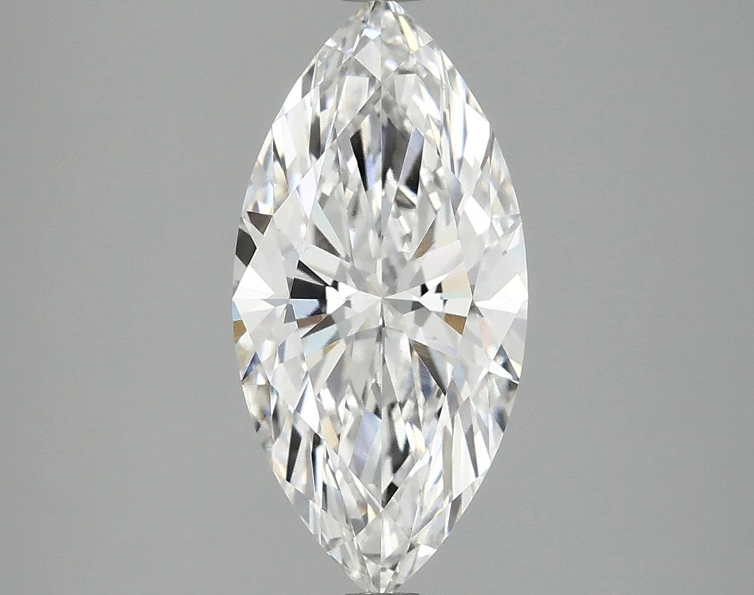 2.54 Carat Marquise Shaped Excellent Cut VVS2 IGI Certified Lab Grown Diamond
