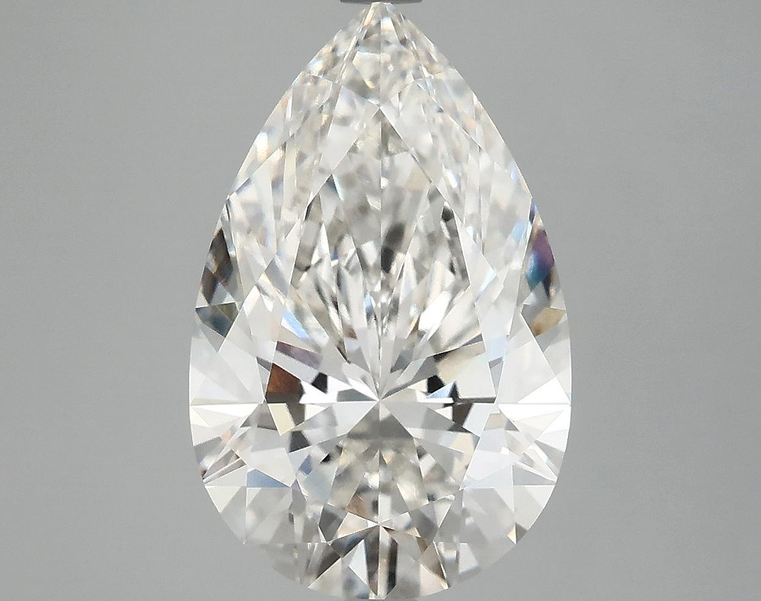 5.07 Carat Pear Shaped Ideal Cut VVS2 IGI Certified Lab Grown Diamond