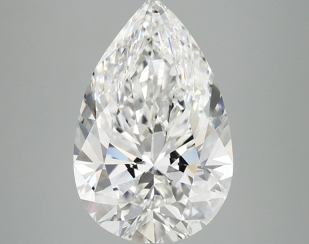 6.02 Carat Pear Shaped Ideal Cut VS1 IGI Certified Lab Grown Diamond