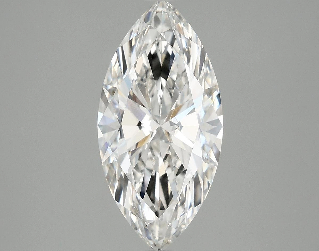 2.5 Carat Marquise Shaped Ideal Cut VVS2 IGI Certified Lab Grown Diamond