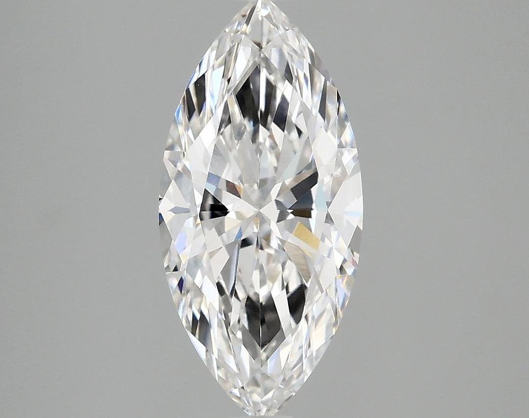 1.98 Carat Marquise Shaped Excellent Cut VVS2 IGI Certified Lab Grown Diamond