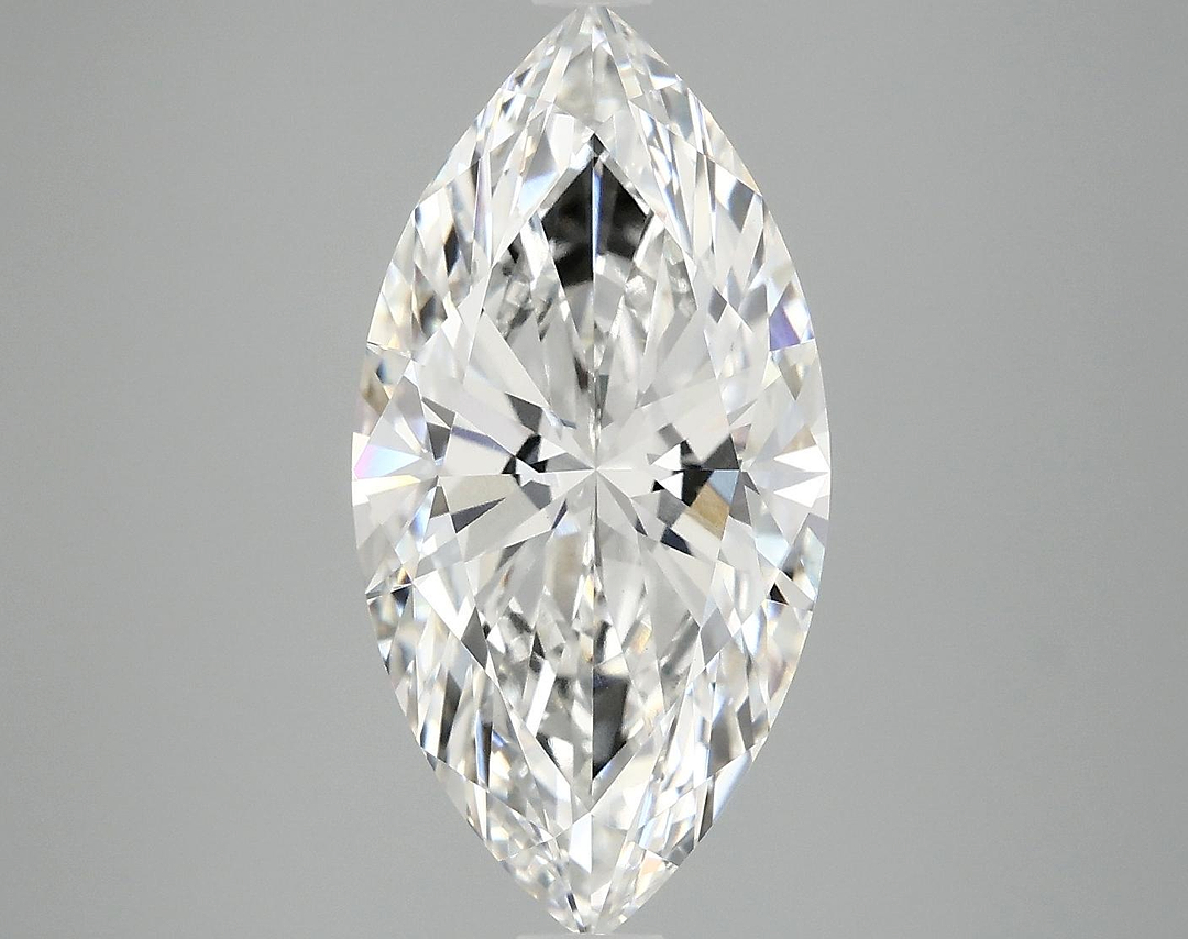4.01 Carat Marquise Shaped Ideal Cut VVS2 IGI Certified Lab Grown Diamond