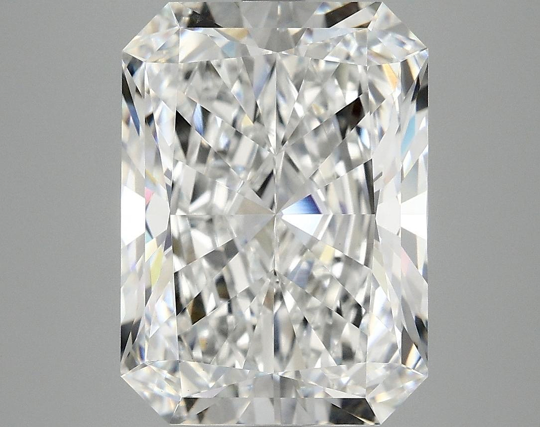 6.17 Carat Radiant Shaped Excellent Cut VVS2 IGI Certified Lab Grown Diamond