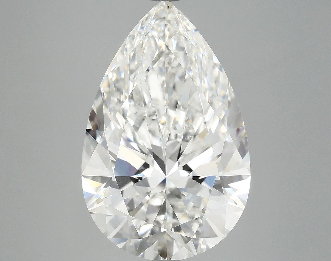 7.93 Carat Pear Shaped Ideal Cut VVS2 IGI Certified Lab Grown Diamond
