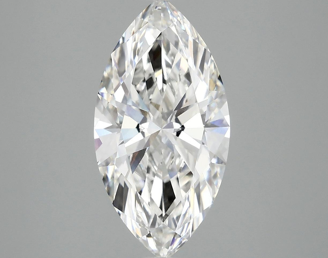 2.52 Carat Marquise Shaped Ideal Cut VVS2 IGI Certified Lab Grown Diamond