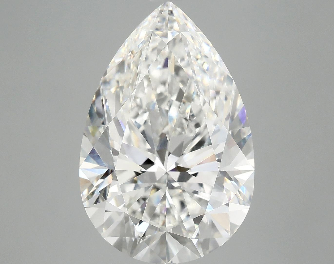 7.04 Carat Pear Shaped Excellent Cut VS1 IGI Certified Lab Grown Diamond