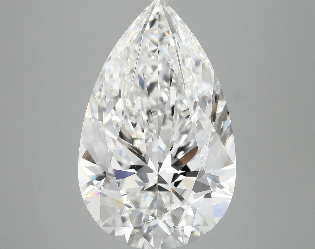 7.25 Carat Pear Shaped Ideal Cut VS1 IGI Certified Lab Grown Diamond