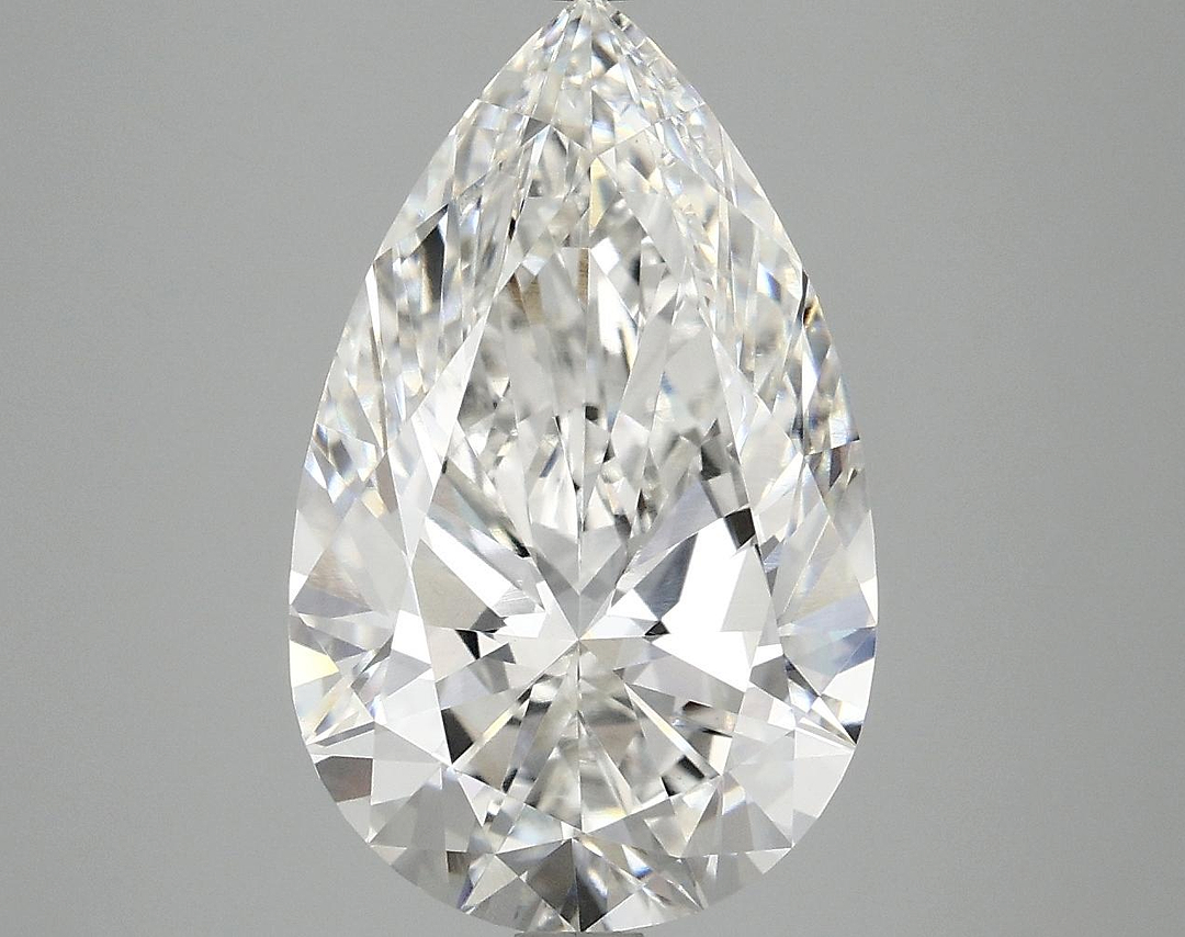 4.84 Carat Pear Shaped Ideal Cut VS1 IGI Certified Lab Grown Diamond