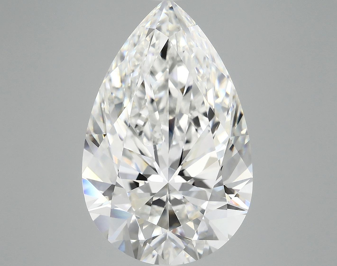 7.24 Carat Pear Shaped Ideal Cut VS1 IGI Certified Lab Grown Diamond