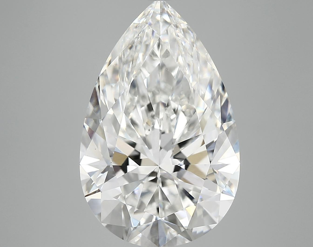7.3 Carat Pear Shaped Ideal Cut VVS2 IGI Certified Lab Grown Diamond