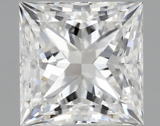 1.08 Carat Princess Shaped Ideal Cut VS1 IGI Certified Lab Grown Diamond
