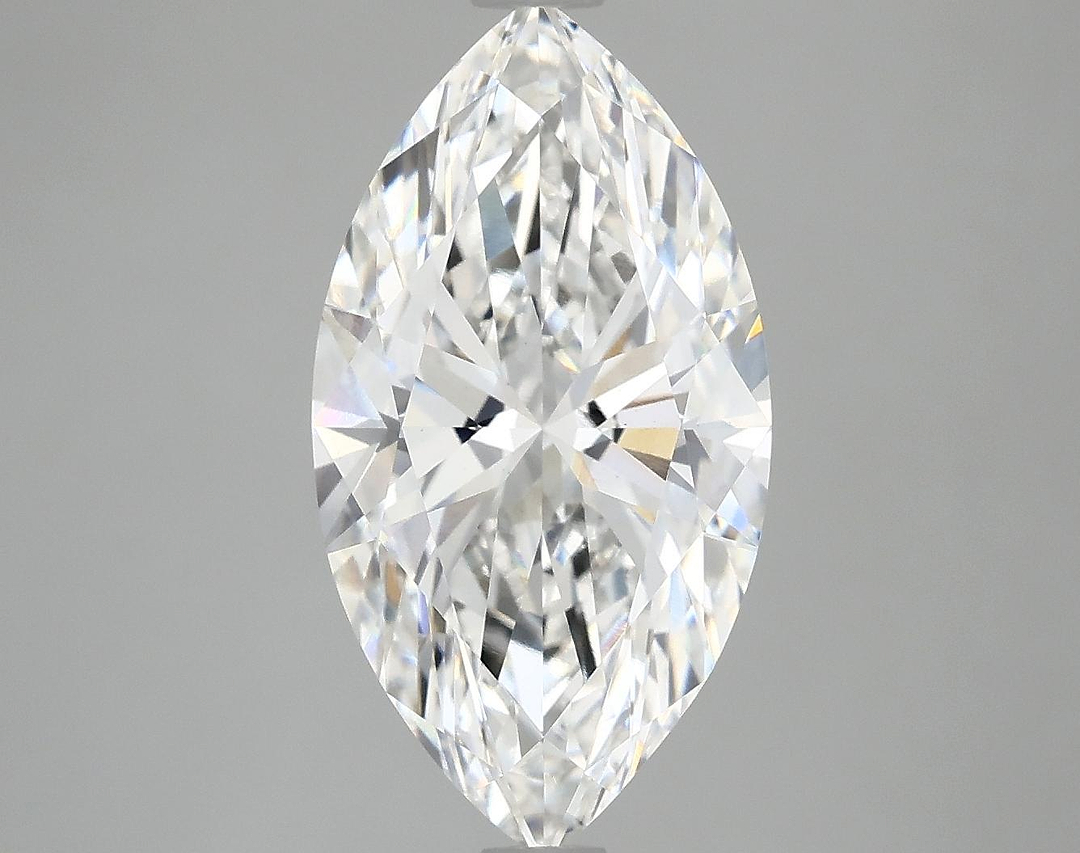 3.48 Carat Marquise Shaped Excellent Cut VS1 IGI Certified Lab Grown Diamond