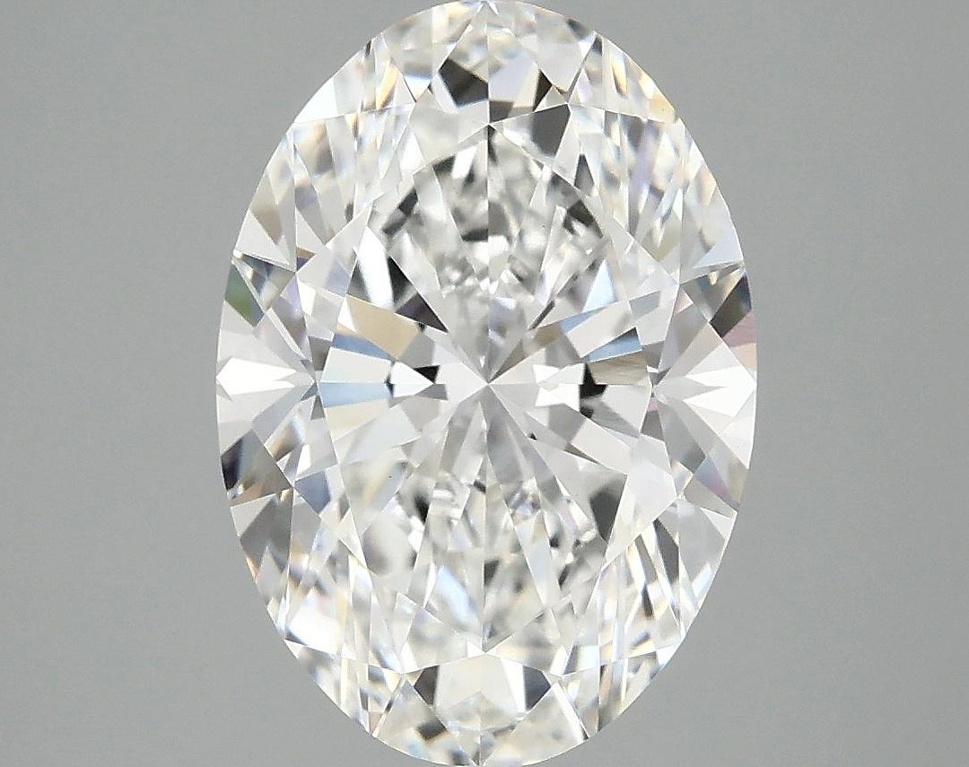 4.03 Carat Oval Shaped Ideal Cut VVS2 IGI Certified Lab Grown Diamond