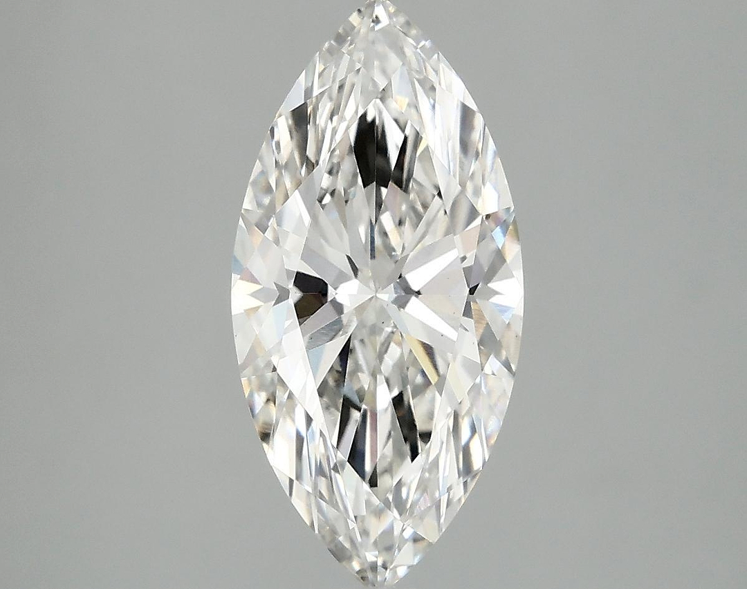 2.56 Carat Marquise Shaped Excellent Cut VS1 IGI Certified Lab Grown Diamond