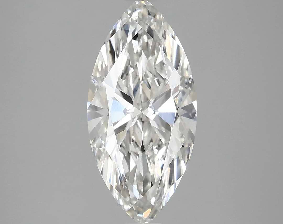 2.0 Carat Marquise Shaped Excellent Cut VS1 IGI Certified Lab Grown Diamond