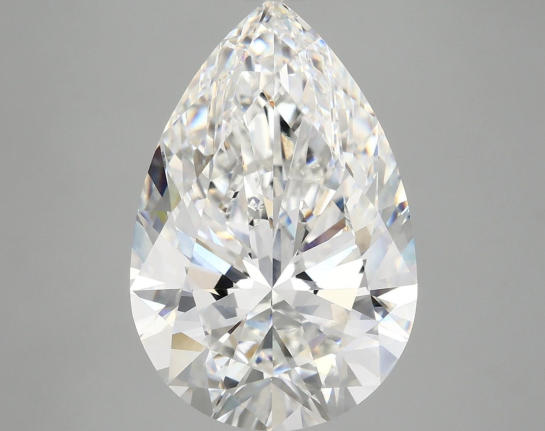 7.27 Carat Pear Shaped Excellent Cut VVS2 IGI Certified Lab Grown Diamond