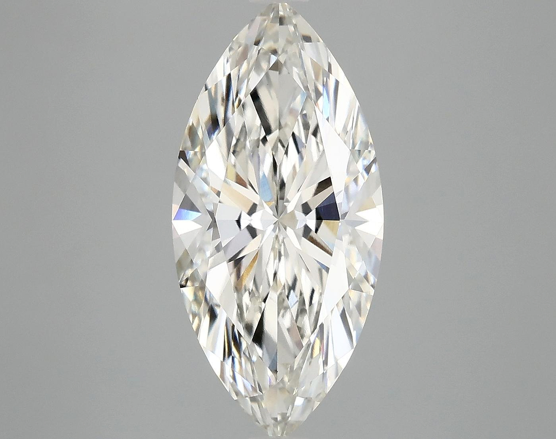 3.54 Carat Marquise Shaped Excellent Cut VVS2 IGI Certified Lab Grown Diamond