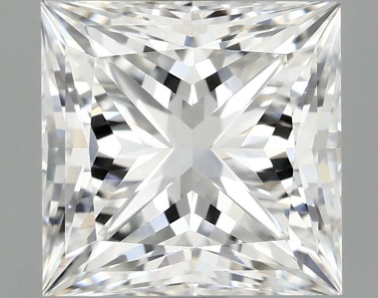 2.04 Carat Princess Shaped Ideal Cut VS1 IGI Certified Lab Grown Diamond