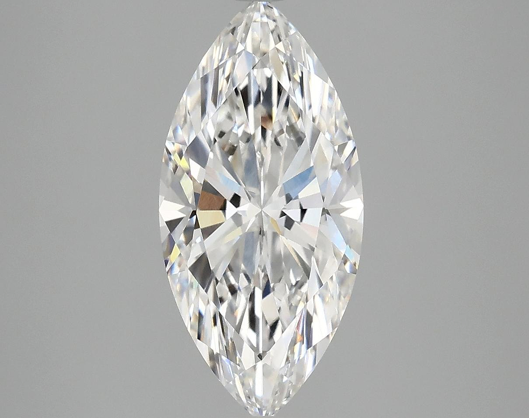 2.52 Carat Marquise Shaped Excellent Cut VVS2 IGI Certified Lab Grown Diamond