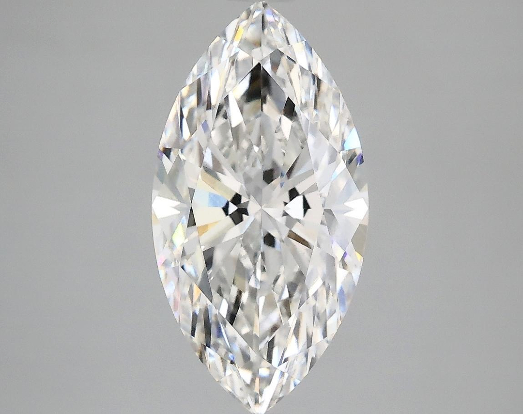 2.57 Carat Marquise Shaped Ideal Cut VVS2 IGI Certified Lab Grown Diamond