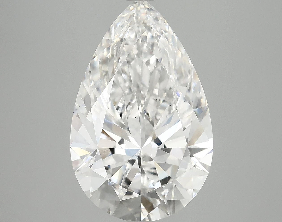 4.82 Carat Pear Shaped Ideal Cut VS2 IGI Certified Lab Grown Diamond