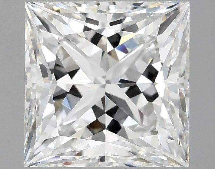 1.9 Carat Princess Shaped Ideal Cut VVS2 IGI Certified Lab Grown Diamond