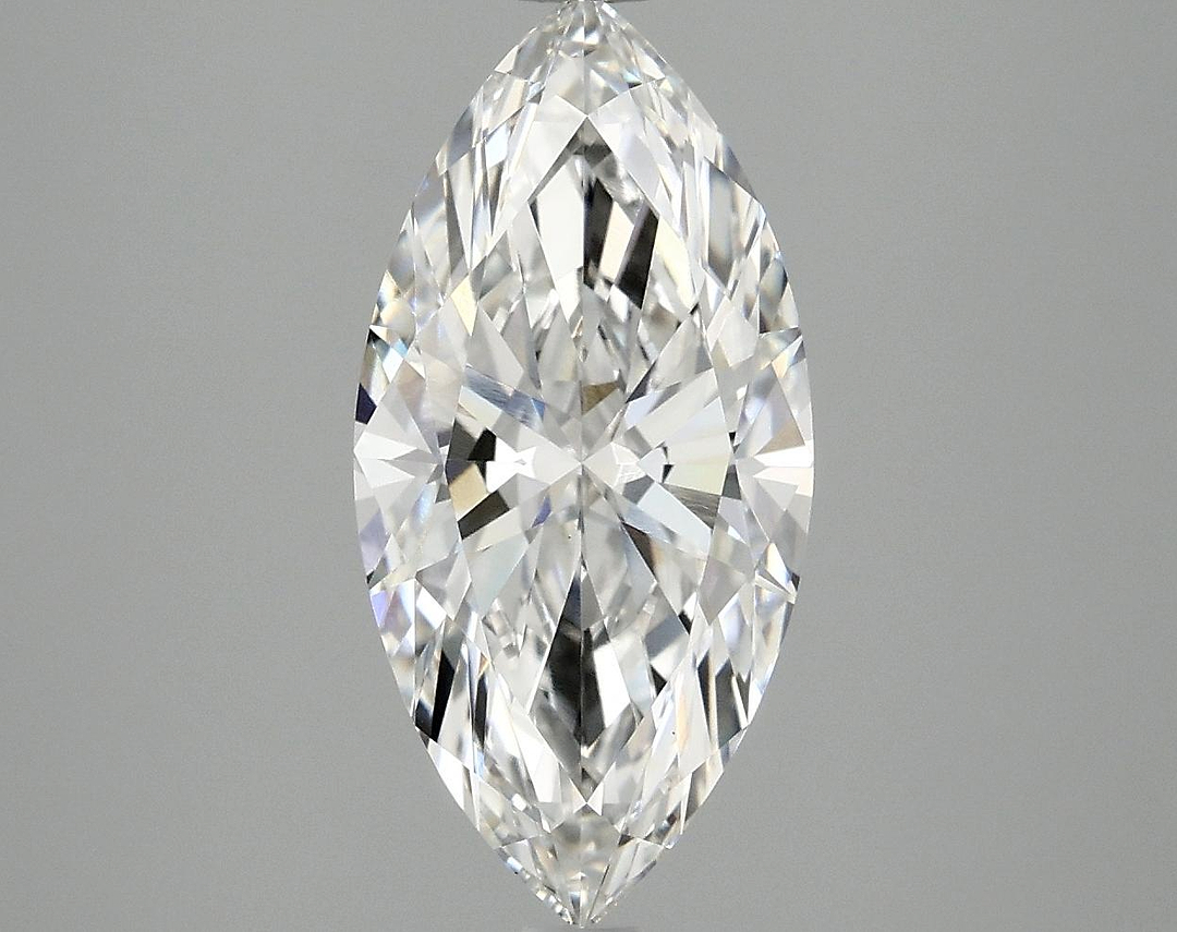 2.55 Carat Marquise Shaped Excellent Cut VS1 IGI Certified Lab Grown Diamond