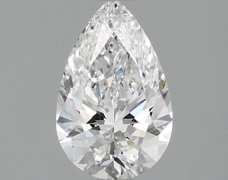 1.07 Carat Pear Shaped Ideal Cut VVS2 IGI Certified Lab Grown Diamond