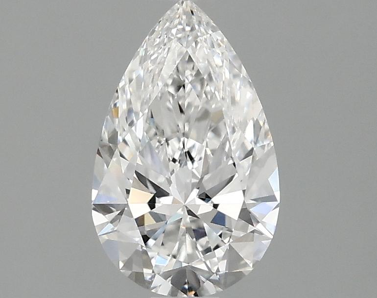 1.01 Carat Pear Shaped Ideal Cut VVS2 IGI Certified Lab Grown Diamond