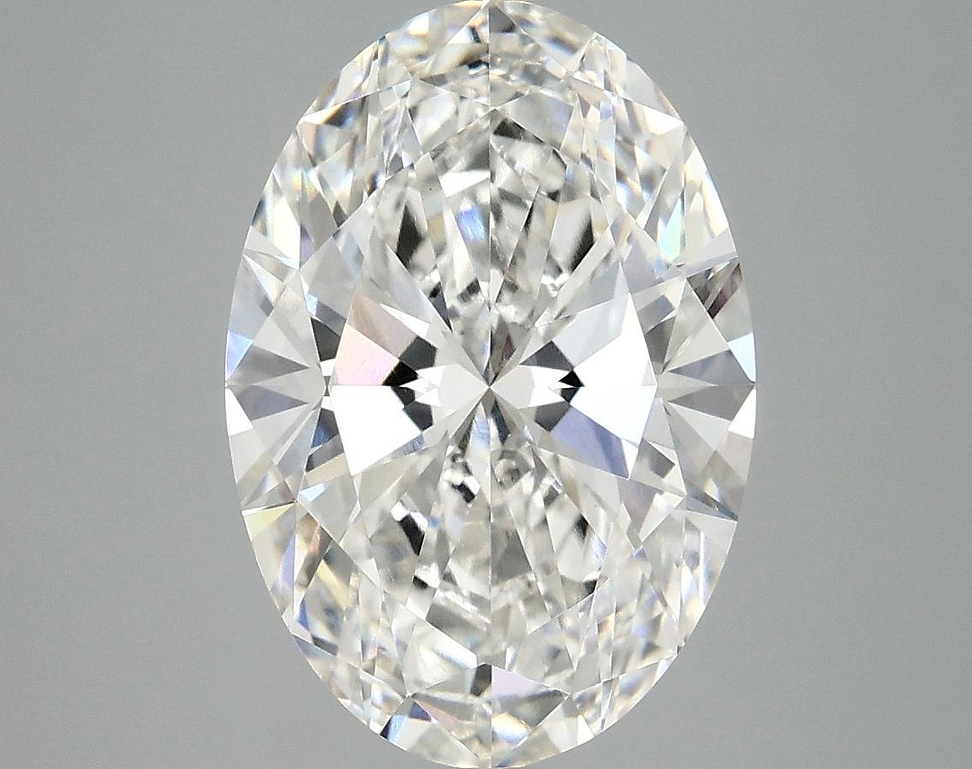 4.05 Carat Oval Shaped Ideal Cut VVS2 IGI Certified Lab Grown Diamond