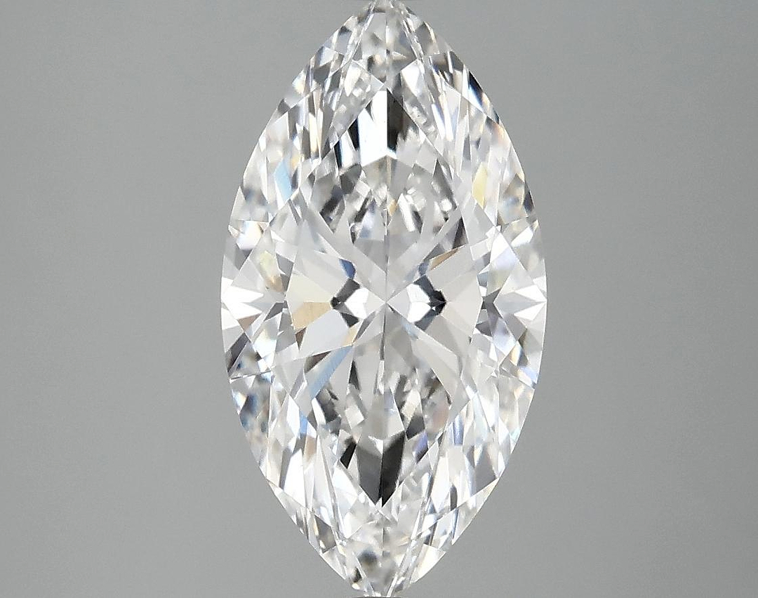 2.52 Carat Marquise Shaped Excellent Cut VS1 IGI Certified Lab Grown Diamond
