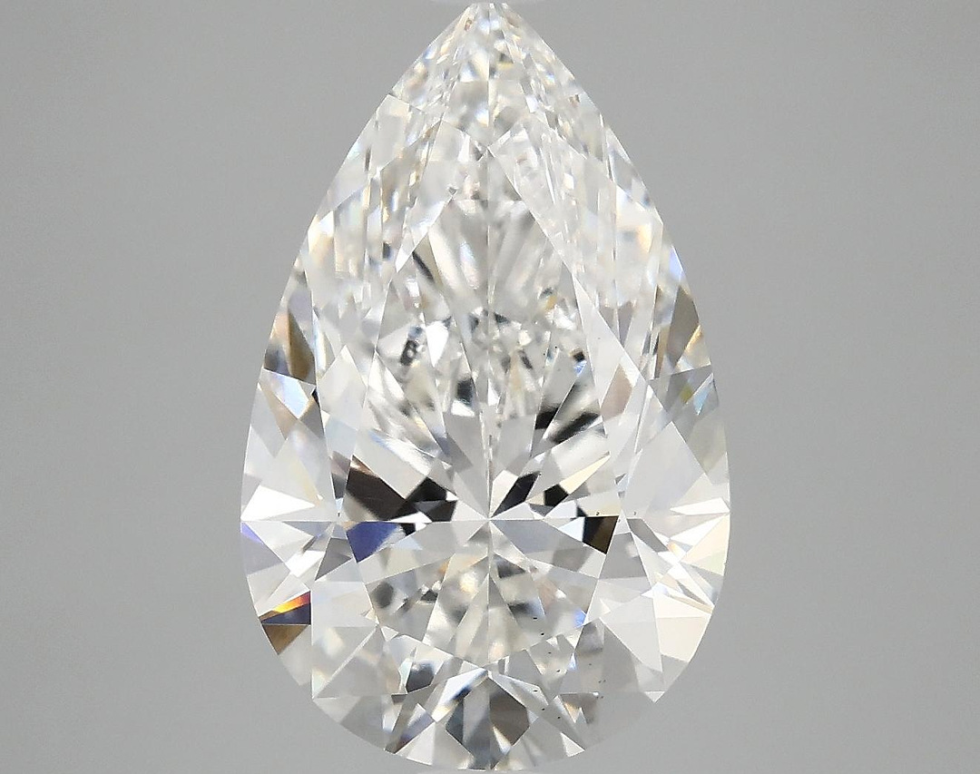 5.06 Carat Pear Shaped Ideal Cut VS1 IGI Certified Lab Grown Diamond