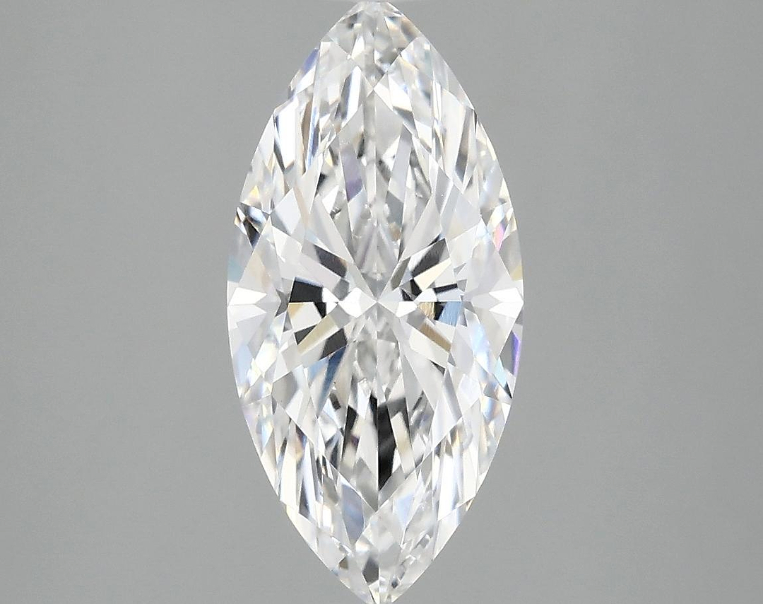2.1 Carat Marquise Shaped Excellent Cut VVS2 IGI Certified Lab Grown Diamond