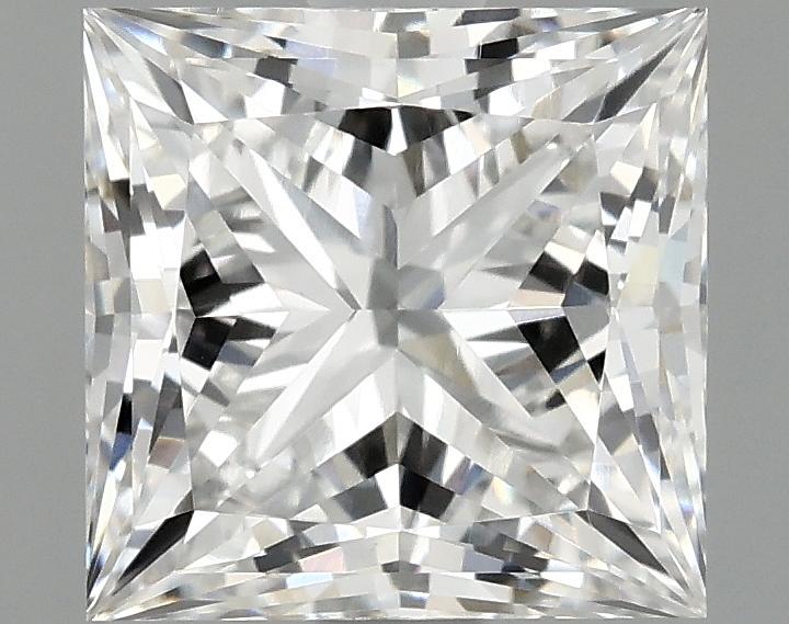 1.59 Carat Princess Shaped Ideal Cut VVS2 IGI Certified Lab Grown Diamond