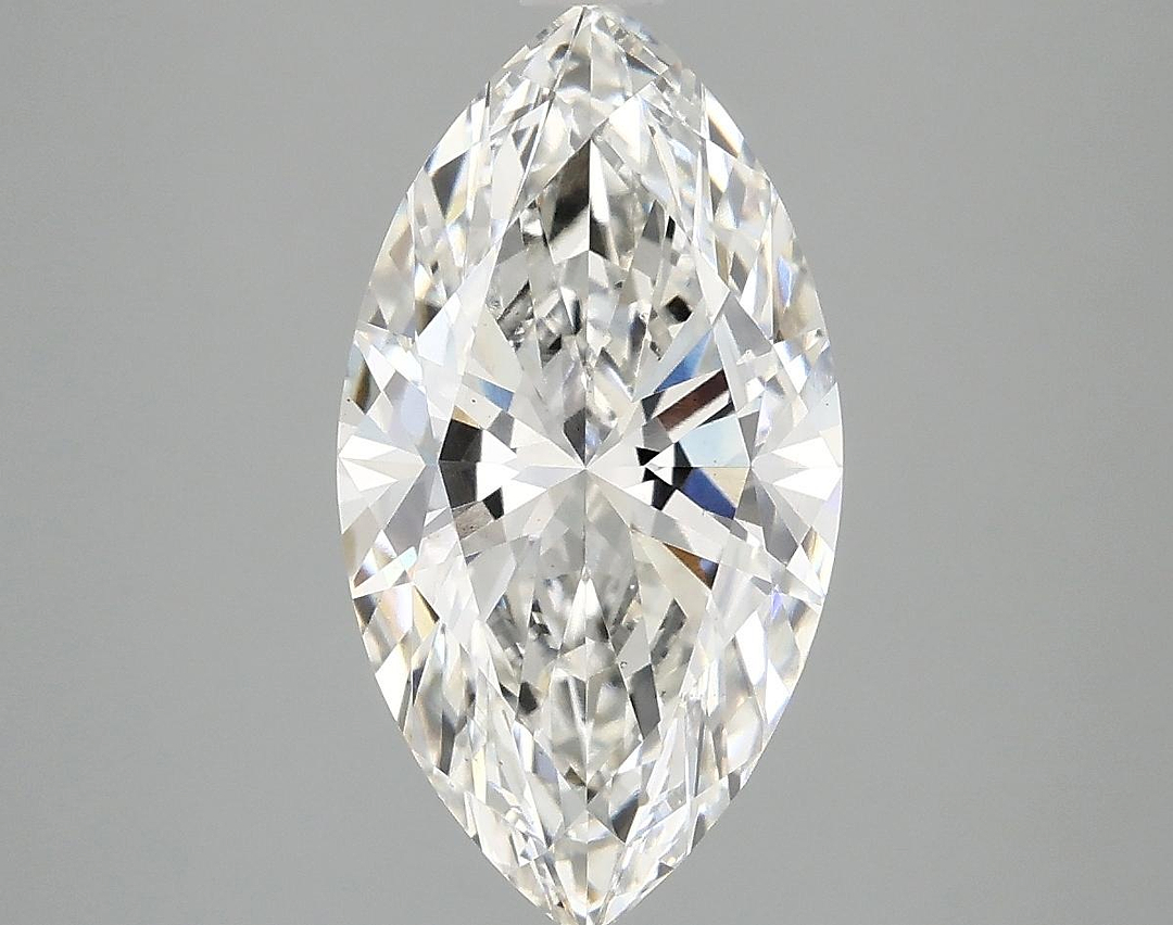 2.85 Carat Marquise Shaped Excellent Cut VS2 IGI Certified Lab Grown Diamond