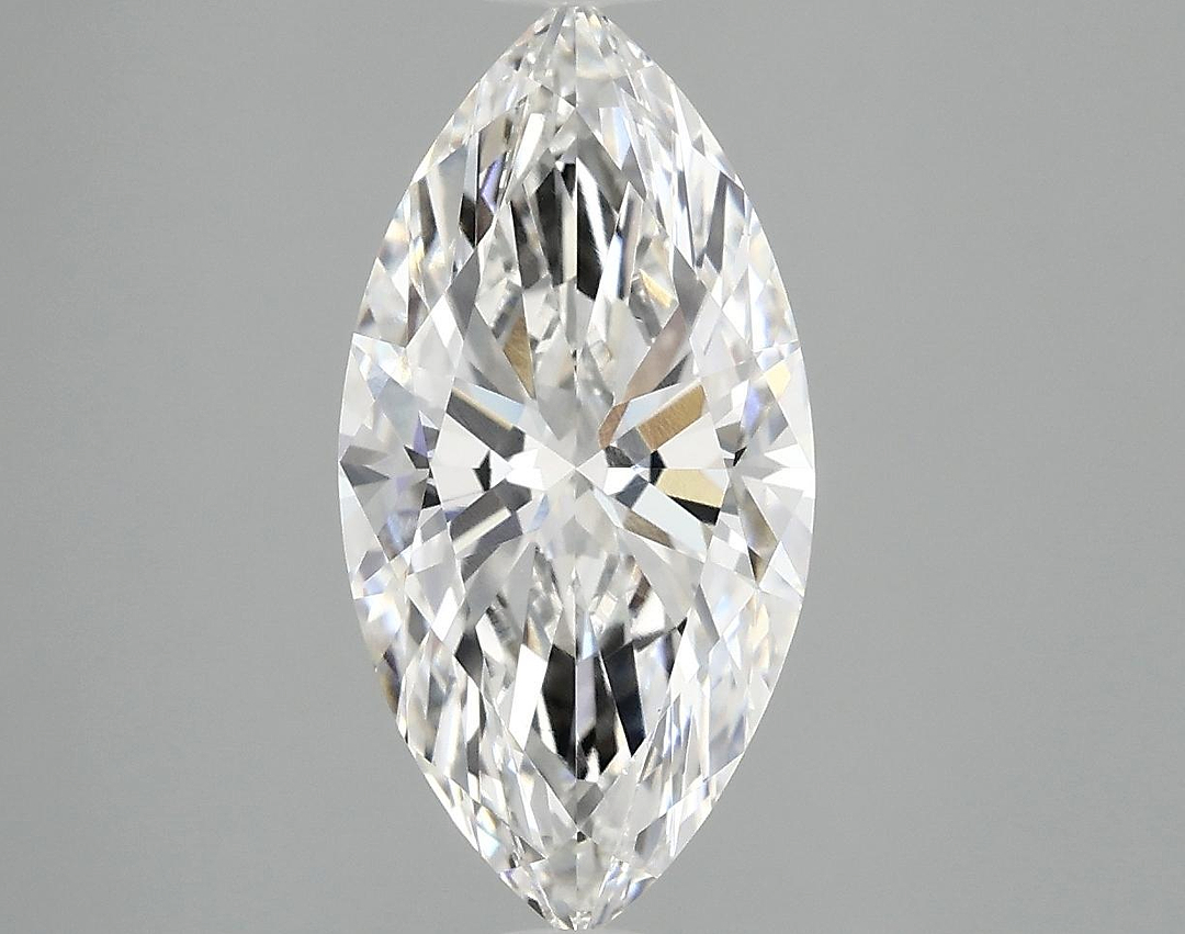 2.52 Carat Marquise Shaped Ideal Cut VVS2 IGI Certified Lab Grown Diamond