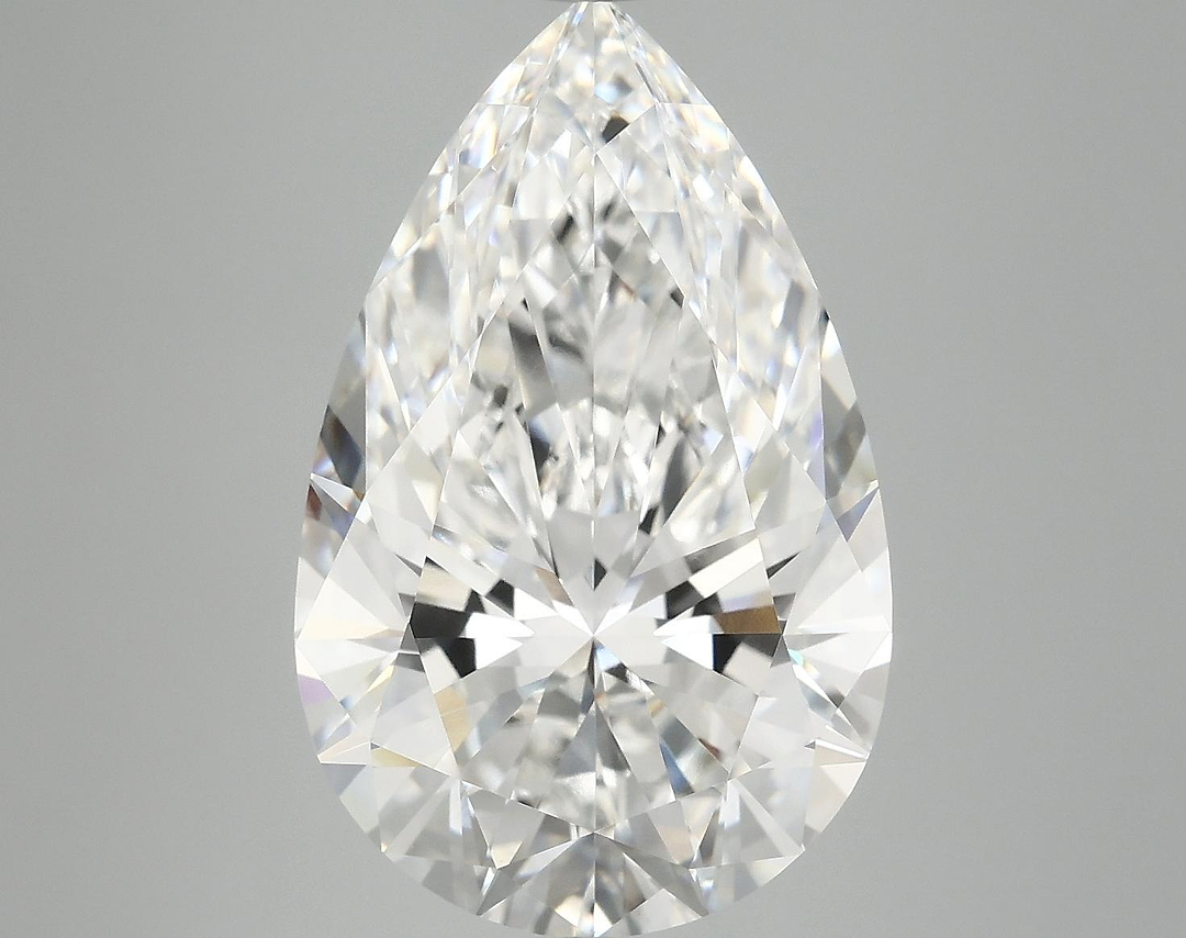 7.48 Carat Pear Shaped Ideal Cut VVS2 IGI Certified Lab Grown Diamond